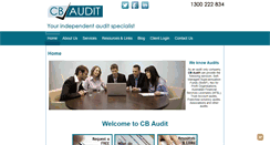 Desktop Screenshot of cbaudit.com.au